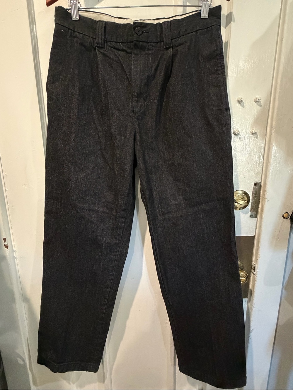 Uniqlo Off-White Cotton Pants